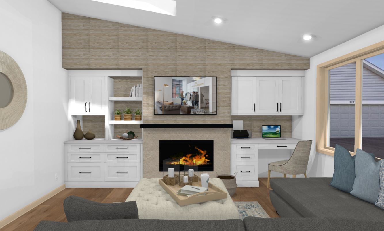 3D Rendering Design of Living Room