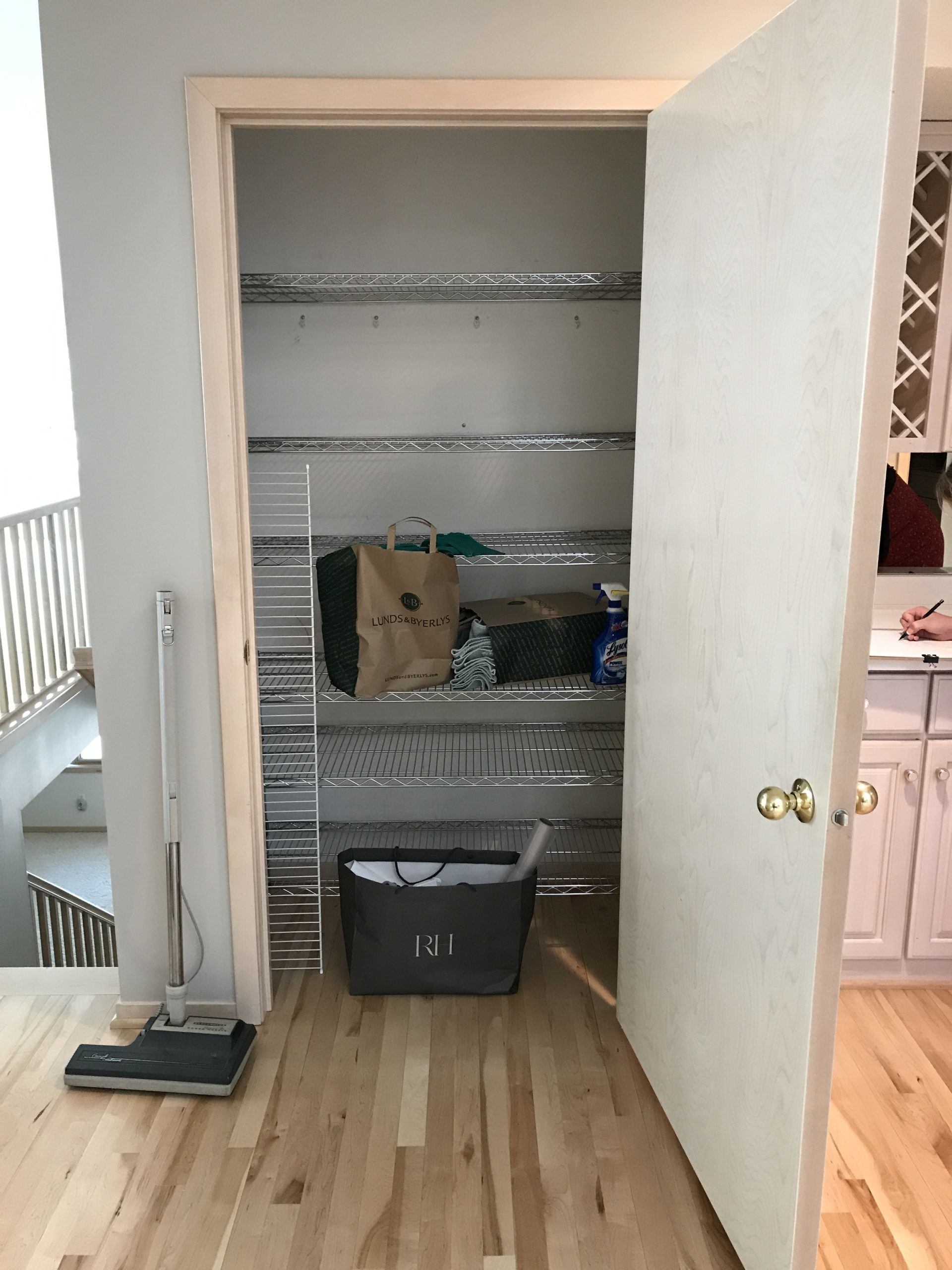 Before Photo of Pantry before Remodel