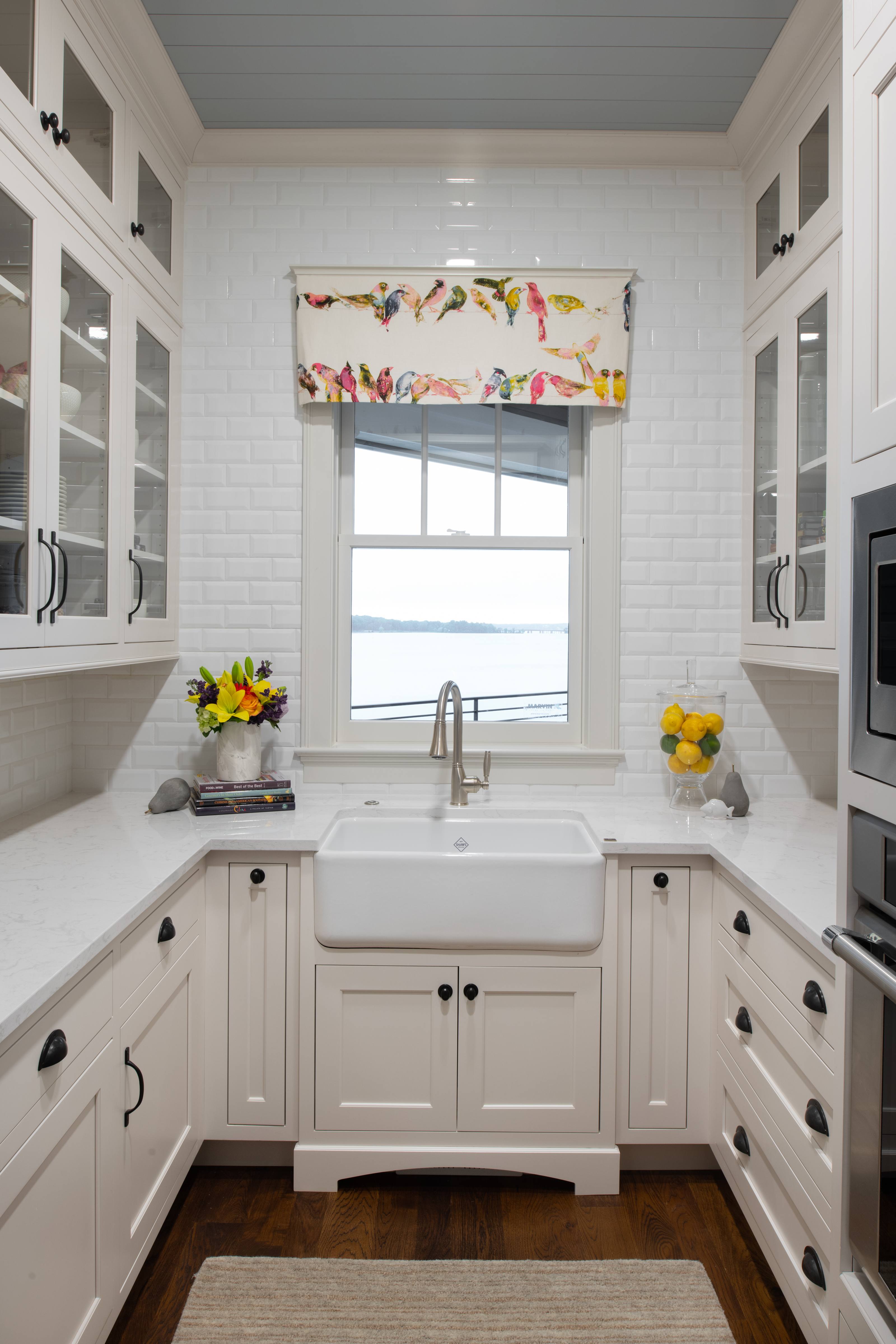 Scullery or Small Kitchen Design by Mingle with Cambria Countertops